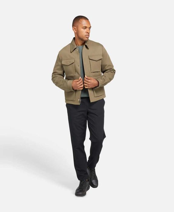 Яке на Michael Kors. Цвят зелен. Хаки Размер М. Милитъри стил. Класика