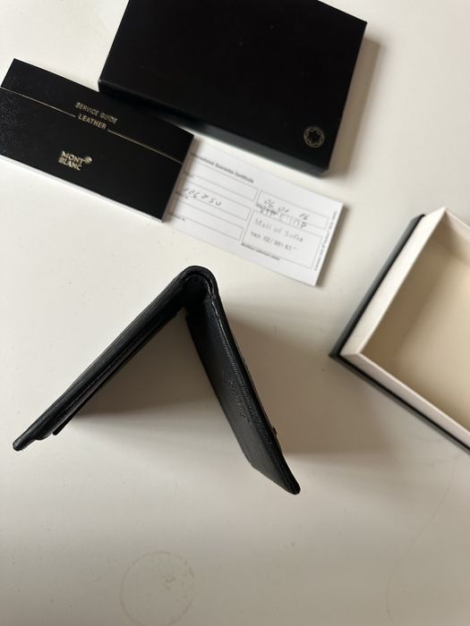 Montblanc портмоне оригинално сертификат