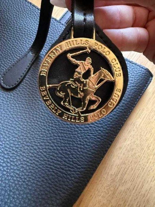 Оригинална дамскa чантa Beverly Hills Polo Club и Официален Клъч
