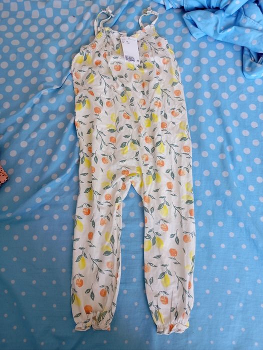 2 Salopete noi cu etichete, H&M, 98 cm, fetite