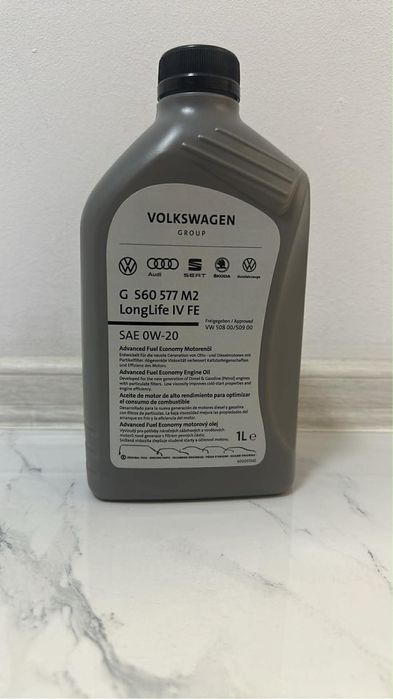 Масло VW LongLife IV FE 0W-20 – 1L G S60 577 M2