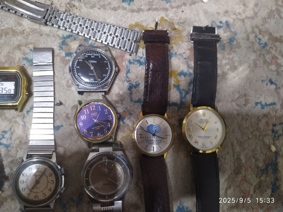 Продам часы позолота