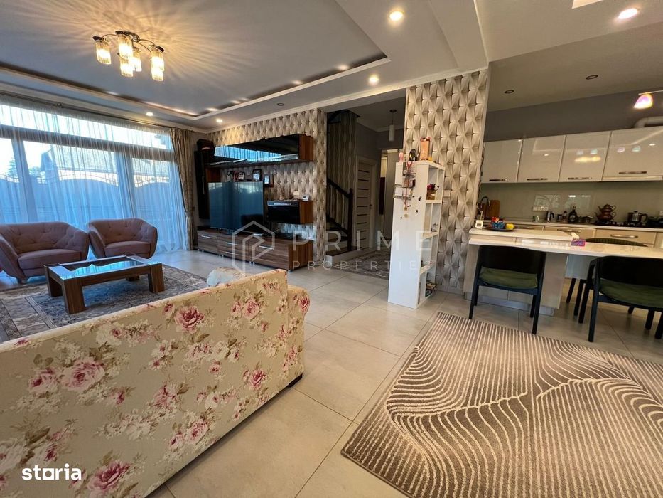 Vilă individuală premium | 730 mp teren | 4 dormitoare | Garaj