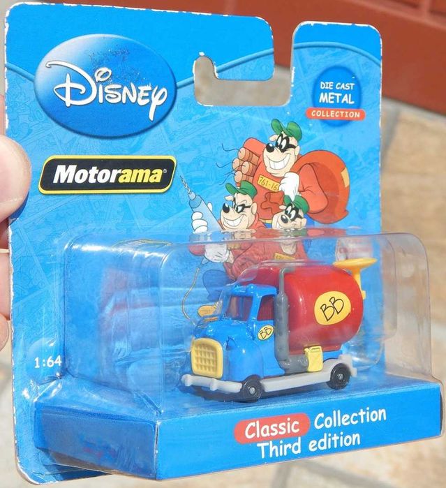 Macheta Beagle Boys Van Uncle Scrooge Enemies Disney Motorama 1:64