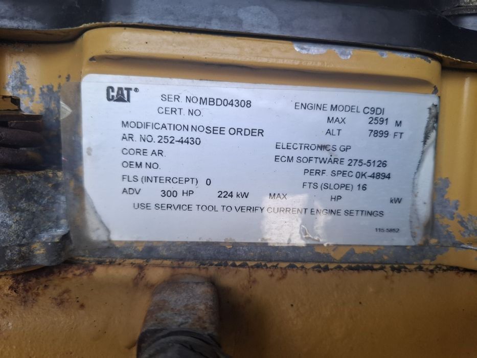 Motor Caterpillar 224KW