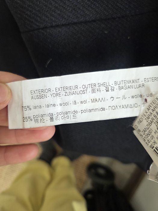 Palton Zara Women, masura S, 75%lana