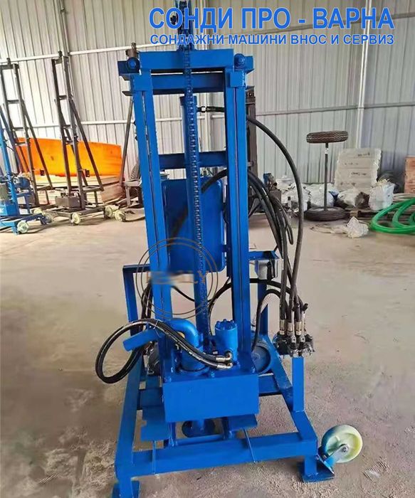 Нова сондажна машина Mobil110F-220V до 110 метра: Пълна хидравлика!