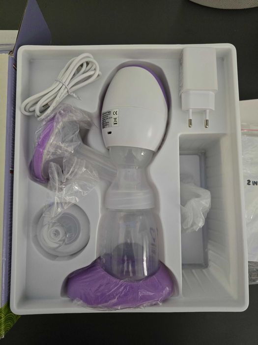 Pompa electrică sâni EasyCare Baby 2în1, nouă, sigilată, 80 lei neg.