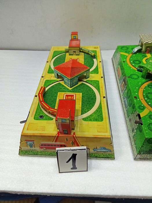 Автострада метална играчка