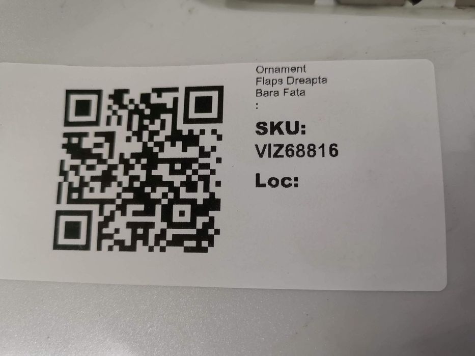 Ornament Flaps Dreapta Bara Fata   Volkswagen Arteon 2020 2021 2022 20