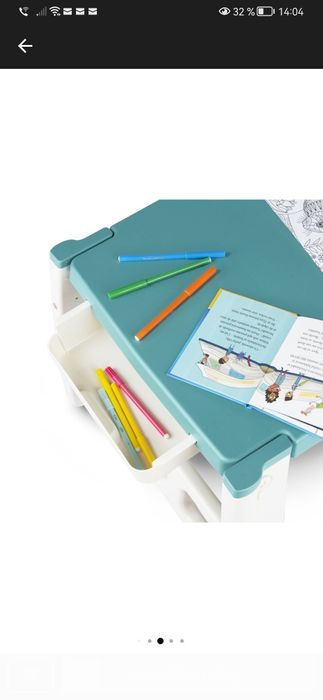 Scaun de masa 2 in 1 pentru bebelusi si copii Juju