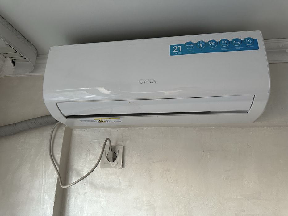 AVA ACTN-07TG белый + монтажный комплект