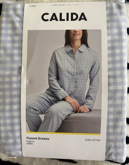 Pijamale premium CALIDA NOI cu etichetă – bumbac 100% – damă & bărbat