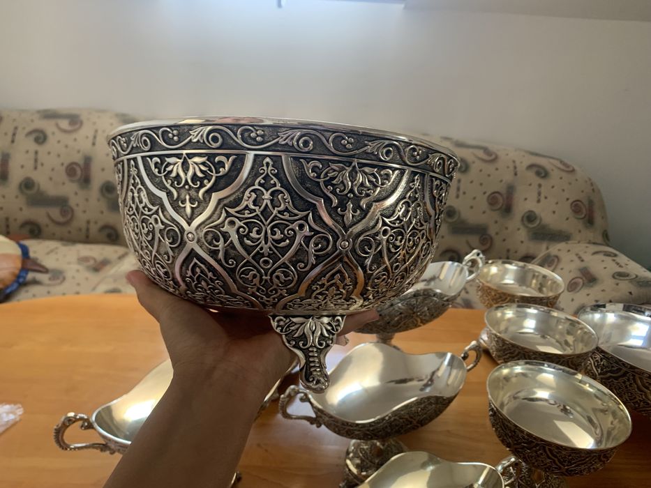 Мельхиоровая посуда