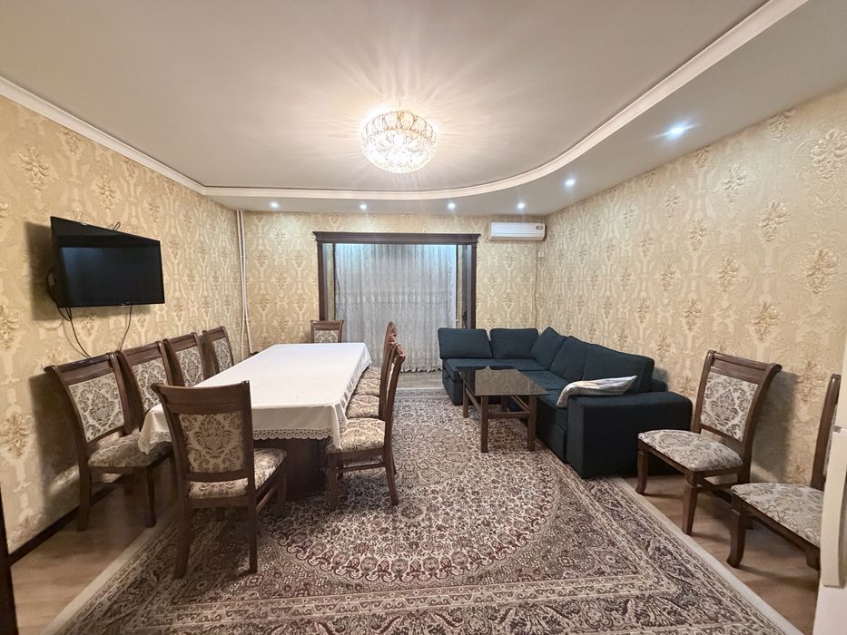 2+2, 5 хона килинган, 2 та ванный, 2 та санузел, 2 та ошхона, янг лифт