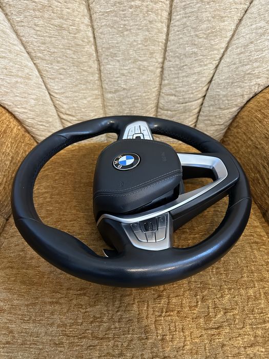 Volan + Airbag BMW Seria 5 6 7 G30 G31 G32 G11 G12, Incalzire / Padele