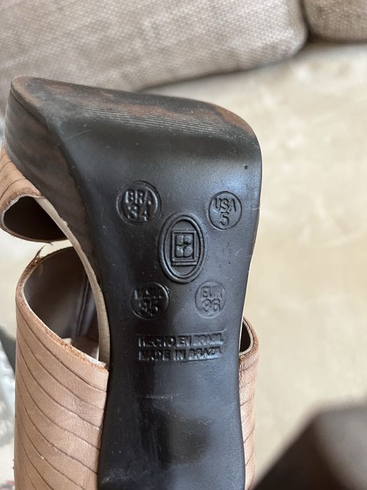 Красиви сандали 36 номер от естествена кожа