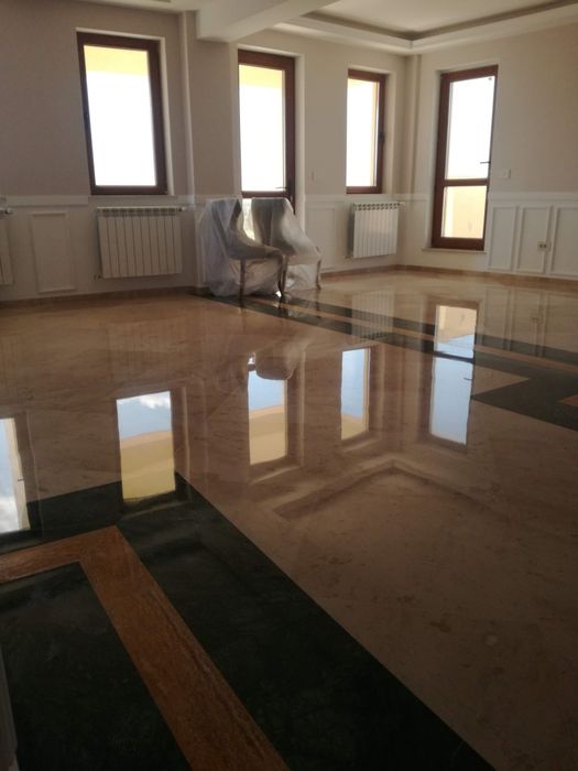 Șlefuit și Lustruit Marmura Travertin Mozaic Granit