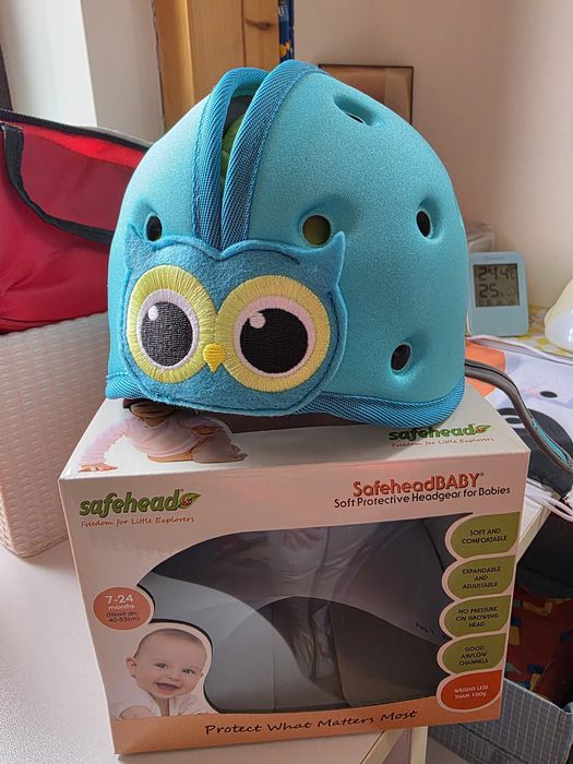 Casca protectie bebelusi cu spuma flexibila SafeHeadBaby