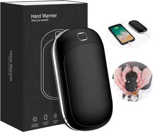 Incalzitor de mâini reincarcabil si baterie externa,RAYROW,sigilat