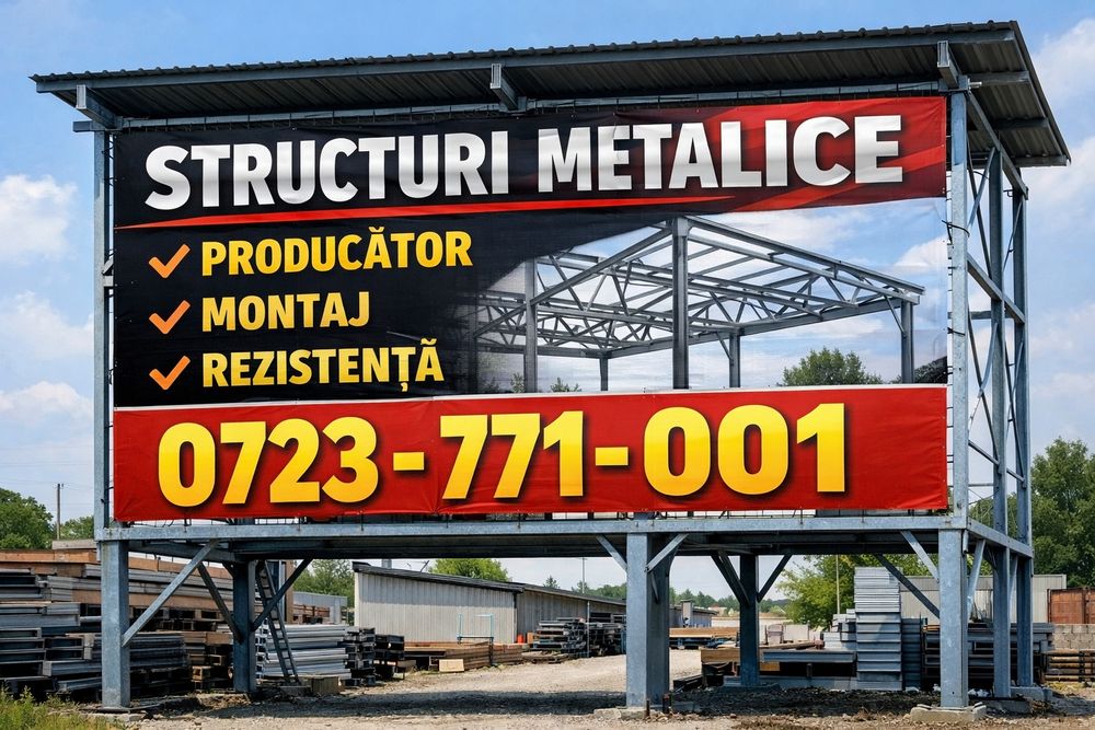 Vand hala metalica 10 x 20 x 4 4500 euro