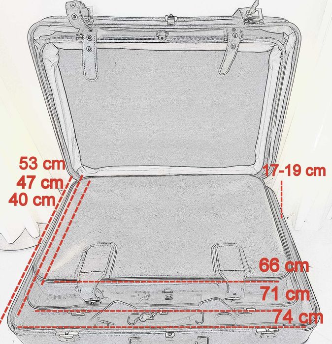 Куфари 3 размера в едно. Комплект. Налични в три цвята. Ретро дизайн.