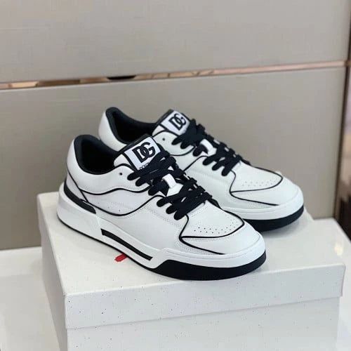 D&G Sneaker / Beige / White