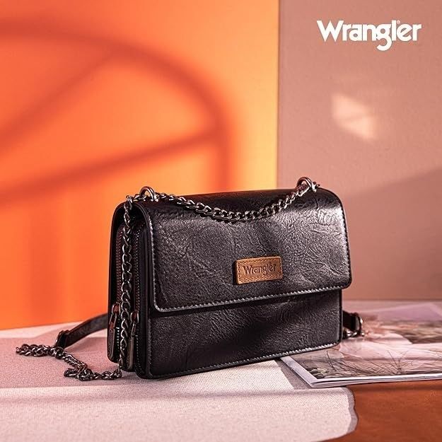 Женская Винтажная Сумка-Кроссбоди  Wrangler Flap Crossbody Purse for W