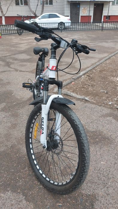 Белый Велосипед GELDA