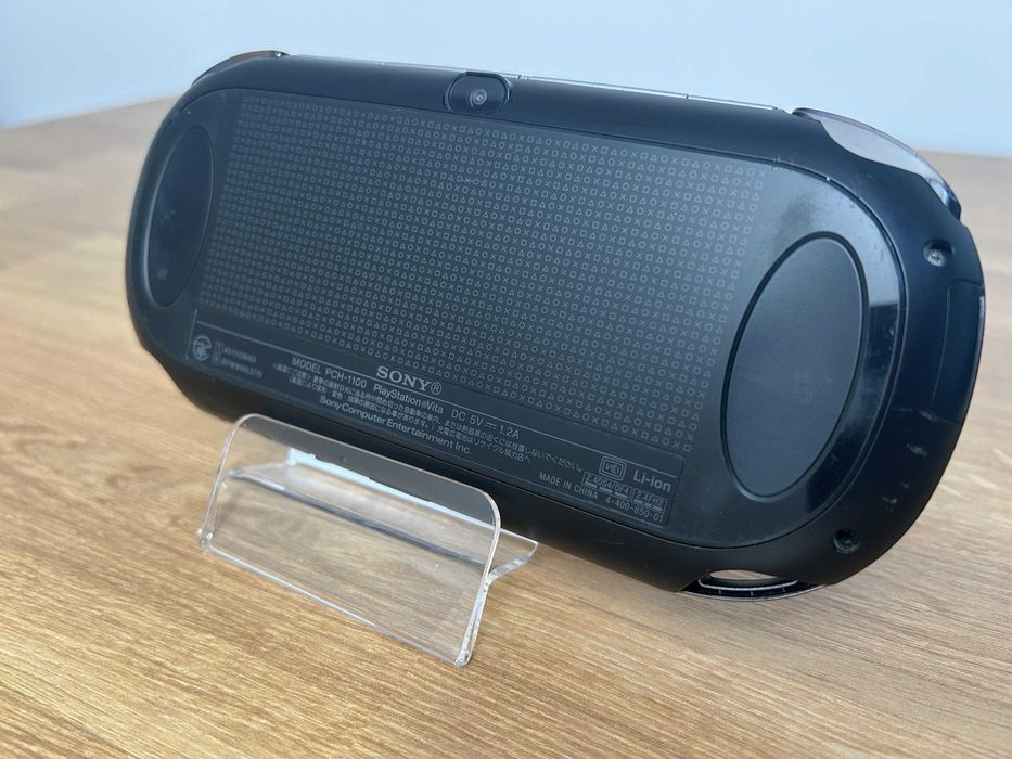 PS Vita OLED Crystal Black modată — 128GB | Japonia