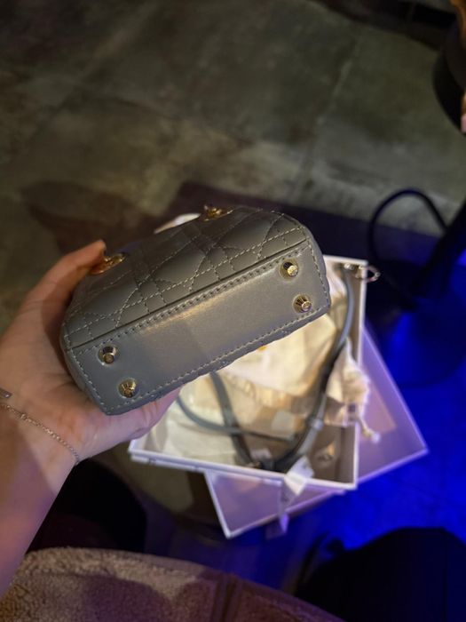чанта lady dior micro