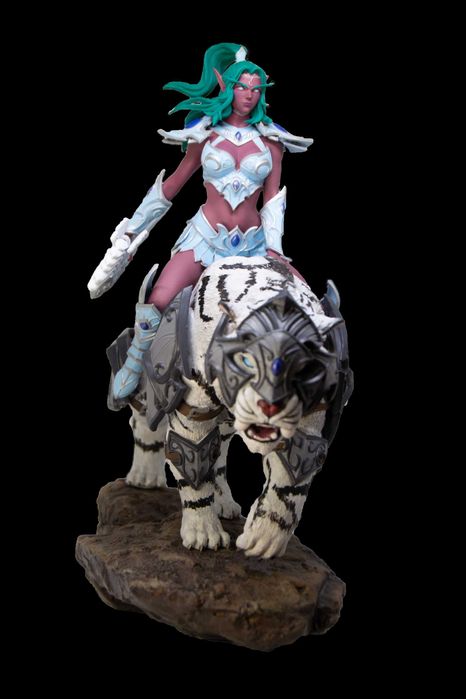 3D Фигура: Tyrande Whisperwind | World of Warcraft