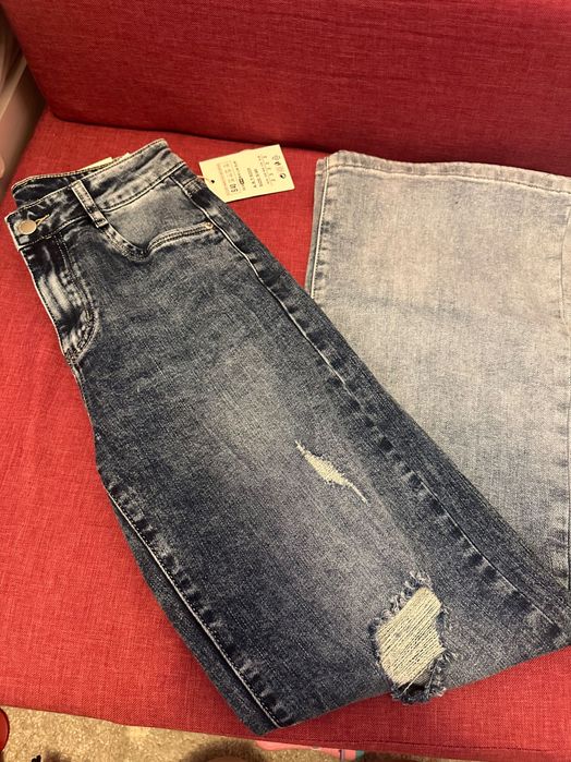 Нови дънки размер s/40 , дънково яке