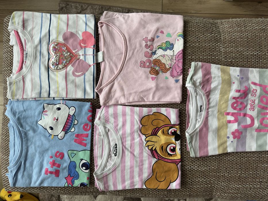 Летни дрешки за момиче 122/128 рр