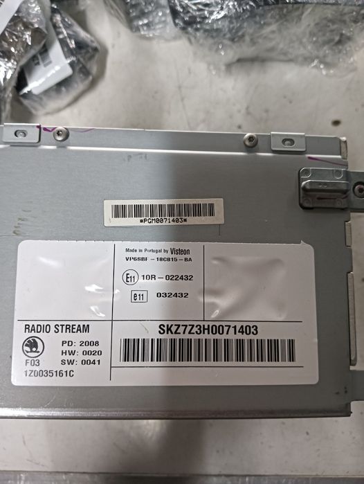 Cd Player Auto Skoda Octavia Ii Combi (1Z5) [ 2004 - 2013 ] Oem 1Z0035