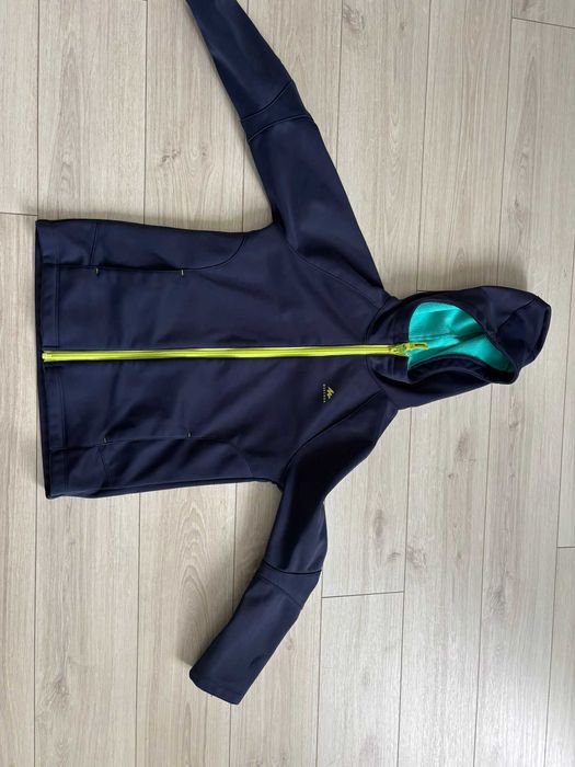 Jacheta softshell copii bleumarin 5-6 ani 113-122cm