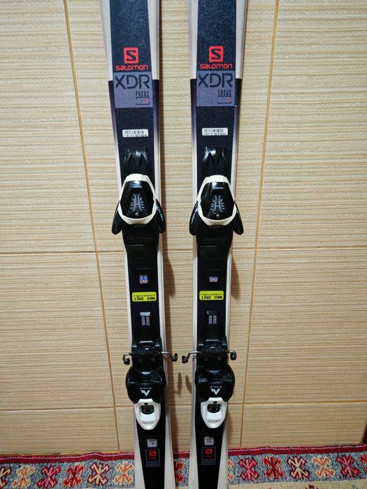 Schiuri 140 Salomon XDR Focus - clapari ski
