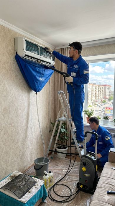 Профессиональная чистка кондиционеров