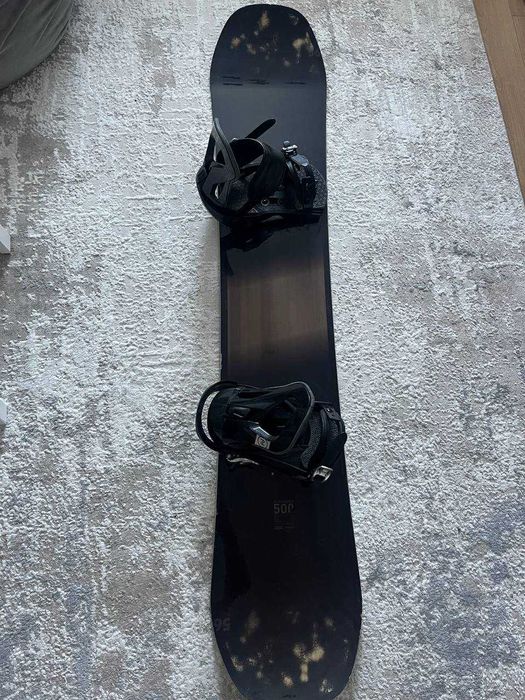 Сноуборд, ботинки(41.5 р) и крепления