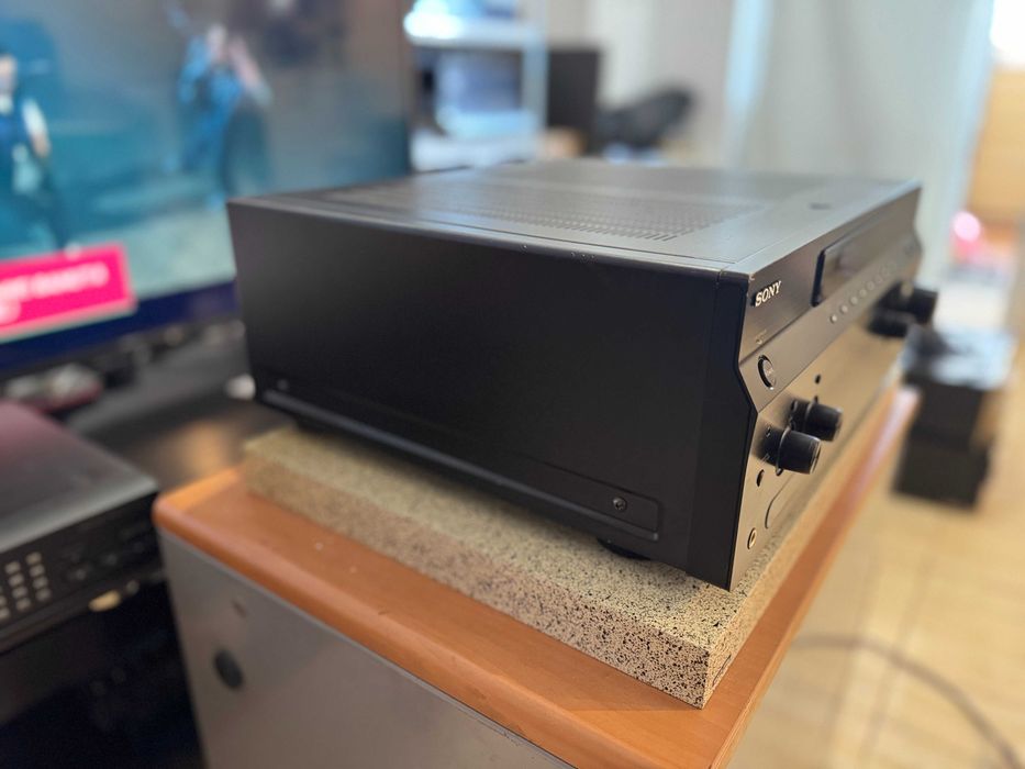 Receiver SONY STR-DA1200 ES negru, HDMI, telecomanda, perfect functional, cu test video!