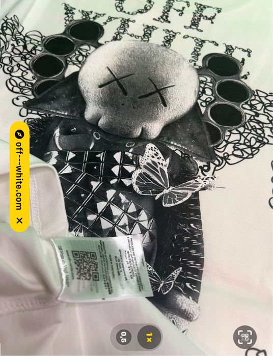 Tricou off white kows