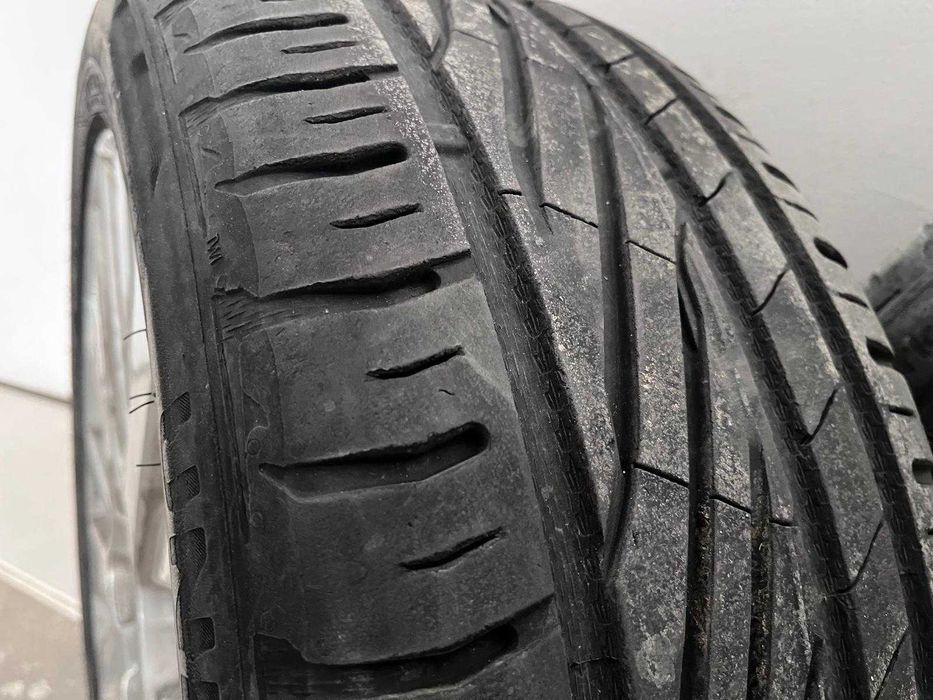 Set 4 jante originale aliaj Mazda 6 + 4 anvelope Uniroyal 215/50 R17
