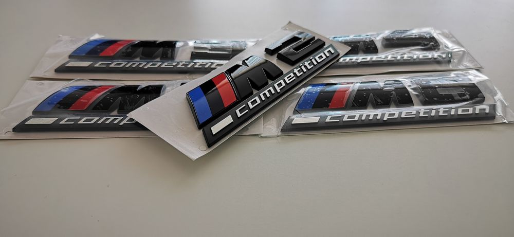 Emblema Logo Bmw M 2 3 4 5 6 COMPETITION M3 M4 M5 M6 Competition