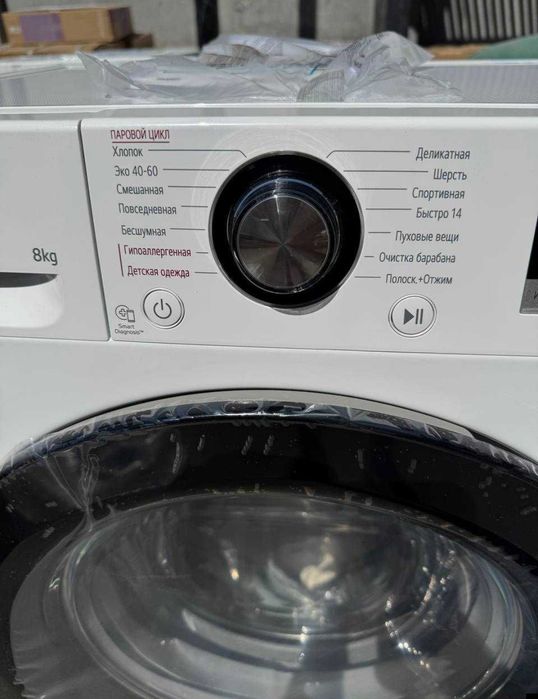 Стиральная машина LG 8 кг F2V3PS6W AIDD Inverter Steam