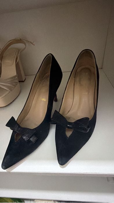 Туфли замша рр 37