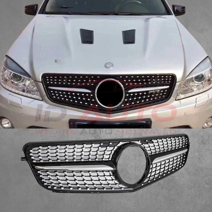 Решетка диамантена за Mercedes C-Class W204 седан, комби, купе, предна