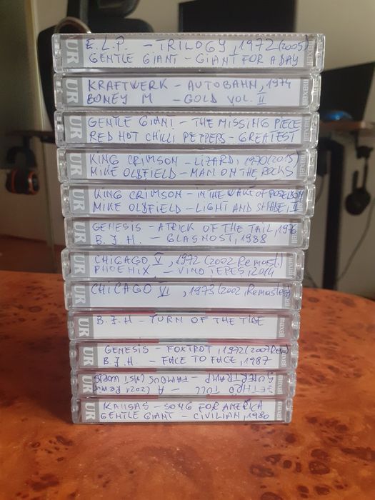 Lot 12 buc Maxell UR 90 casete audio