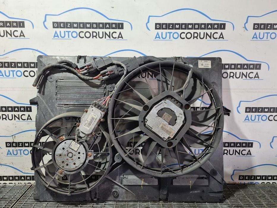 Electroventilator Porsche Cayenne Facelift 3.0 D 2007 - 2010 240CP Automata (1060) ...