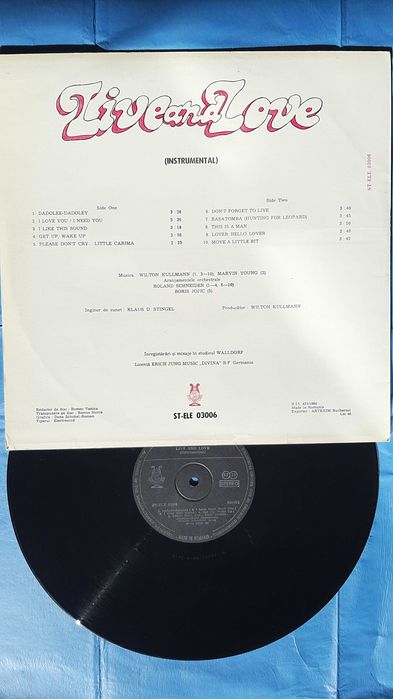 Viniluri LP, muzica: Ungaria, URSS (jazz), international, aproape noi