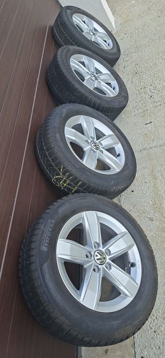 Jante aliaj originale VW R16 R17 5x112 Passat Golf Skoda Audi Seat anvelope iarna Pirelli 215/60/16 Michelin 205/50/17 noi